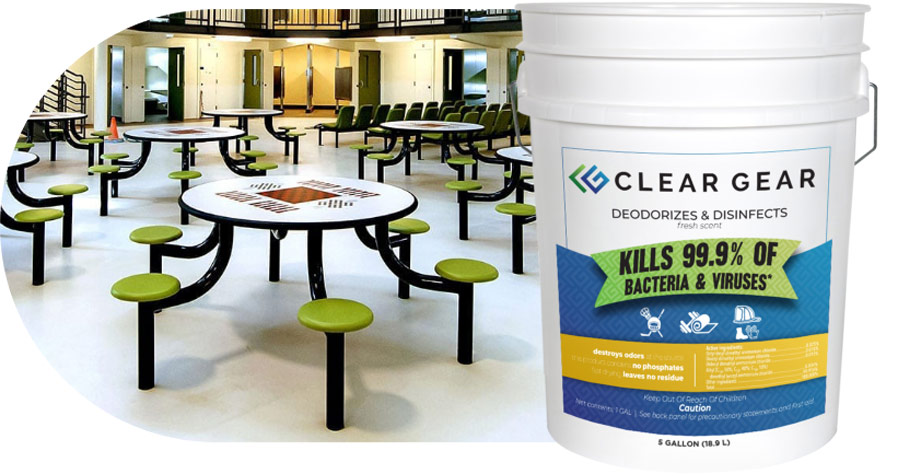 Disinfect Correctional Facilities and Commissaires