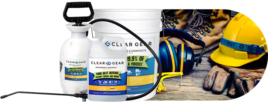 Construction Professionals Disinfectant Spray for PPE